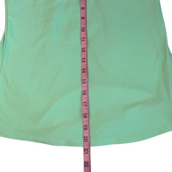No Boundaries Mint Green Tank Top XL/XG 15-17 Polyester & Spandex Sleeveless Sco - Picture 4 of 5